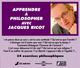 Apprendre à philosopher avec Jacques RICOT (Coffret 2 CDs audio) De Jacques RICOT - Editions M-Editer