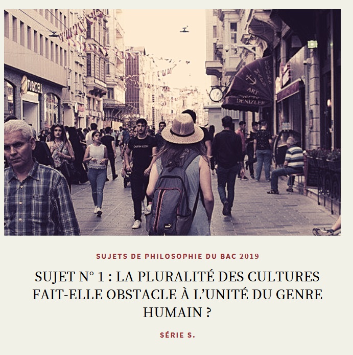 La pluralité des cultures fait-elle obstacle à l’unité du genre humain ?