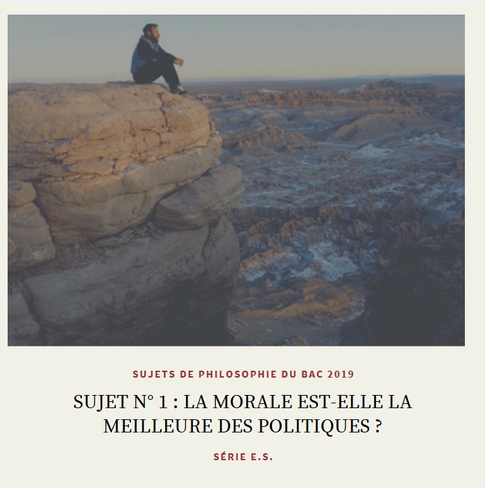 La morale est-elle la meilleure des politiques ?