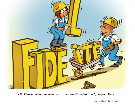 La fidélité est-elle une vertu ou un manque d'imagination ?, Jacques Ricot 