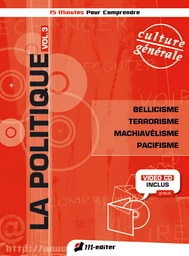 La politique    vol. 3 (Livre + Vidéo-CD)